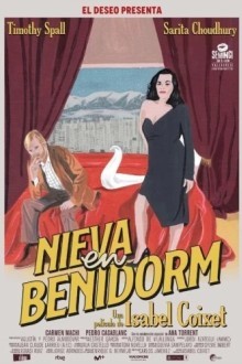 В Бенидорме идет снег